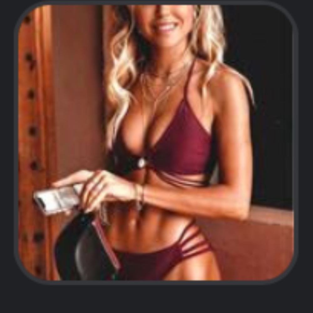 NWT wrapped and red cupshe bikini